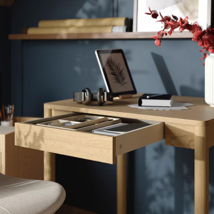 イケア（IKEA） IKEA - - TONSTAD -トンスタード- デスク オーク材突き