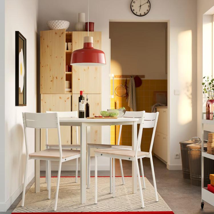 イケア（IKEA） IKEA - - BUSLATT -ブースレット- チェア ホワイト