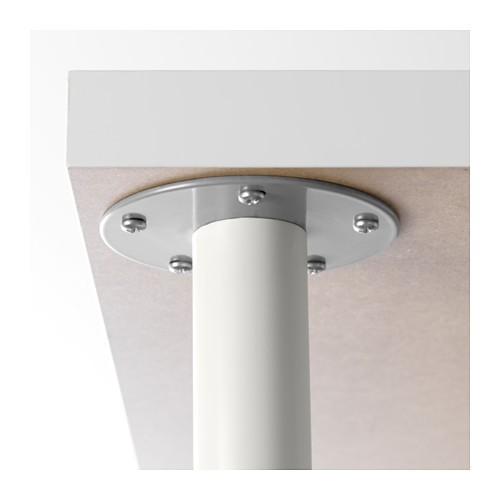 IKEA - イケア ADILS -オディリス- テーブル 脚 1本 ホワイト 70 cm