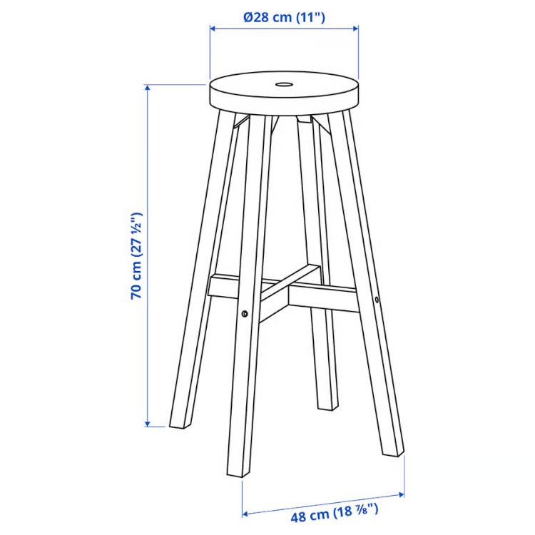 イケア（IKEA） IKEA - - SKOGSTA -スコグスタ- カウンターチェア