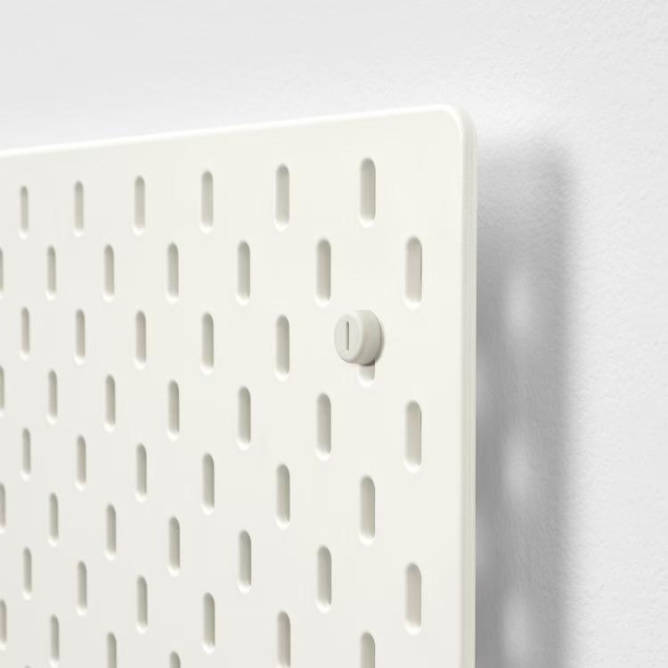 【IKEA】SKÅDIS スコーディス ホワイト　セット SKÅDIS スコーディス 小物入れ ふた付き, ホワイト - IKEA