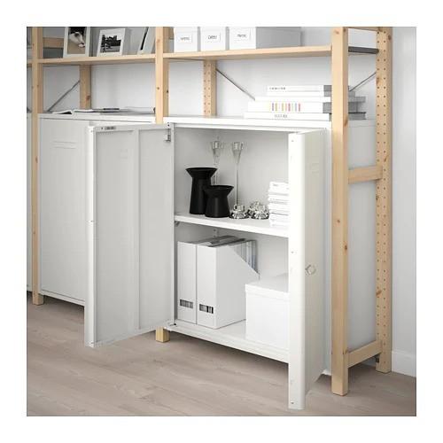イケア IKEA - IVAR -イーヴァル- 収納 棚 キャビネット 扉付 イケア IKEA - IVAR -イーヴァル- 収納 棚 キャビネット 扉付