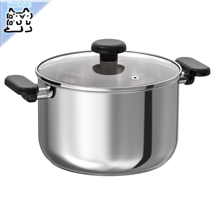 イケア（IKEA） IKEA - - MIDDAGSMAT -ミッダグスマート- 鍋 ふた付き