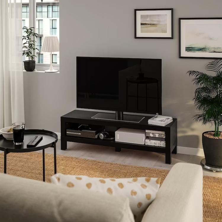 イケア IKEA - LACK -ラック- テレビ台 ブラックブラウン イケア IKEA - LACK -ラック- テレビ台 ブラックブラウン