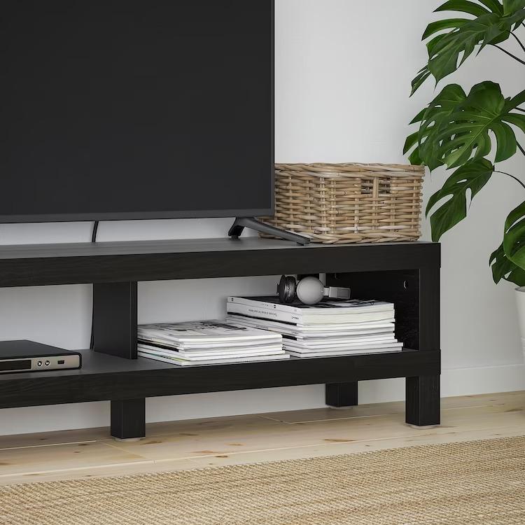 イケア IKEA - LACK -ラック- テレビ台 ブラックブラウン イケア IKEA - LACK -ラック- テレビ台 ブラックブラウン