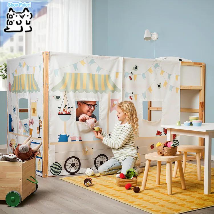 イケア IKEA - KURA -キューラ- ベッドカーテン 市場のお店 115 イケア IKEA - KURA -キューラ- ベッドカーテン 市場のお店 115