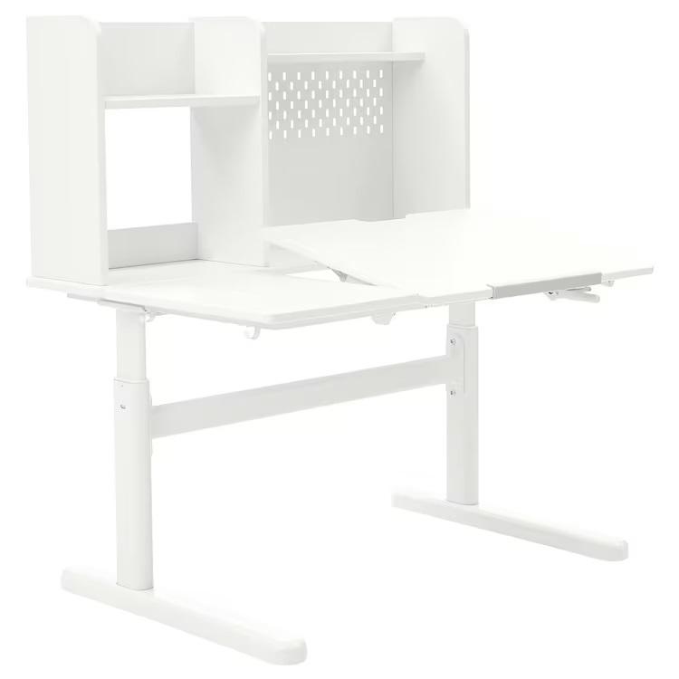 IKEA - イケア - BERGLARKA -ベリレルカ- デスクトップ＆シェルフ ホワイト 100x70 cm (805.285.02)_2