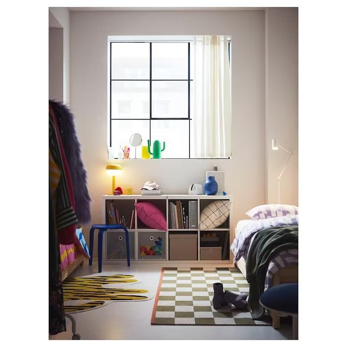 新品　IKEA KLASSRUM クラスルム　平織りラグ 133x195cm イケア（IKEA） IKEA - - KLASSRUM -クラスルム- ラグ 平織り ホワイト