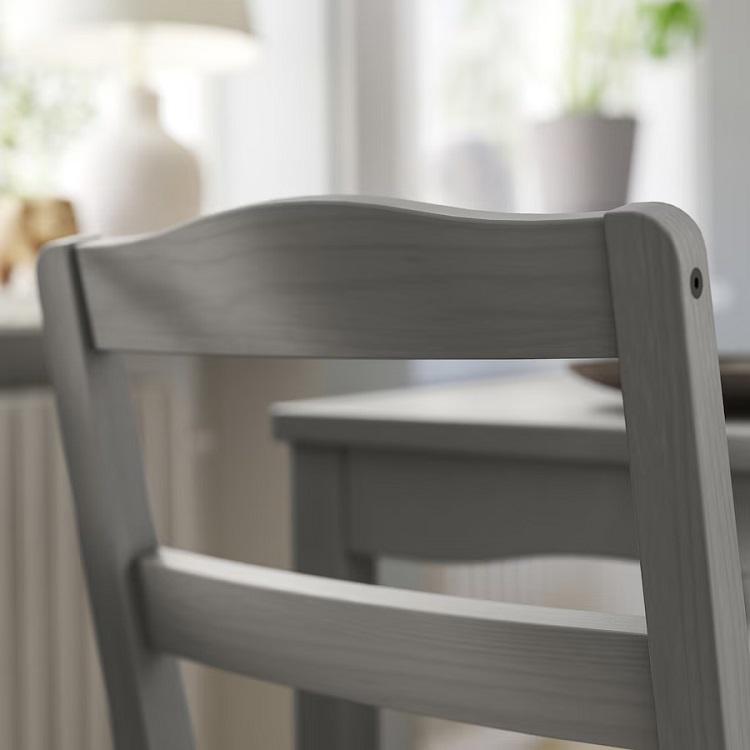 イケア（IKEA） IKEA - - HAUGA -ハウガ- チェア グレー 40x87 cm