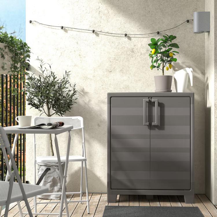 IKEA トフテリード ローテーブル 引き出し付 ホワイト 95×95×31㎝ 白（ホワイト）のローテーブル・センターテーブル・コーヒーテーブルの