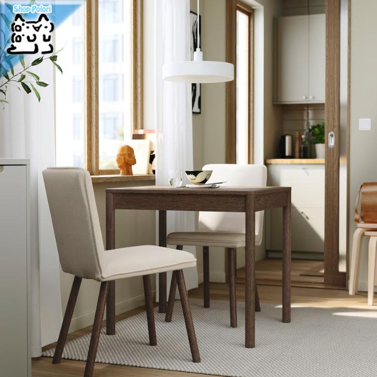 IKEA STORNAS ダイニングテーブル 伸縮可能 toco.様専用】IKEA/STORNAS 伸縮式ダイニングテーブル（廃盤） - メルカリ