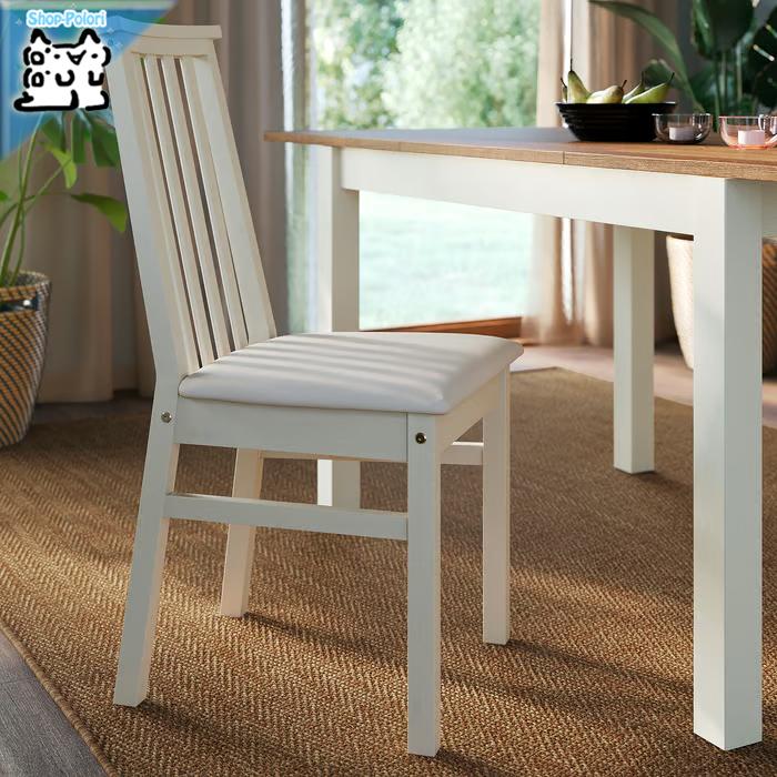 【ほぼ新品】IKEA ダイニングチェア JANOLOF ヤンオロフ 回転ダイニングチェア, グンナレド ベージュ - IKEA