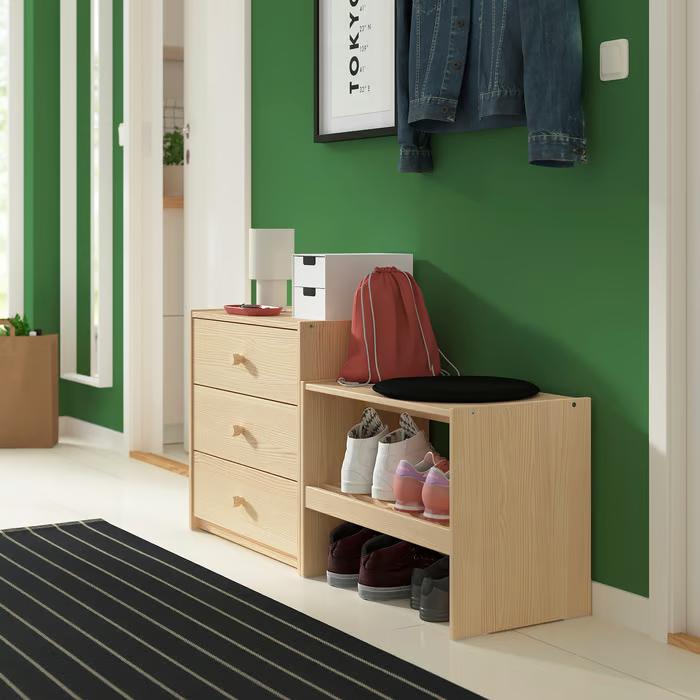 イケア（IKEA） IKEA - - RAGGBERG - ラッグベリ - ベンチ 靴収納付き