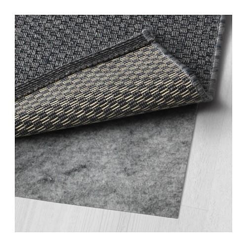 イケア（IKEA） IKEA - - MORUM -モールム- ラグ 平織り ダークグレー