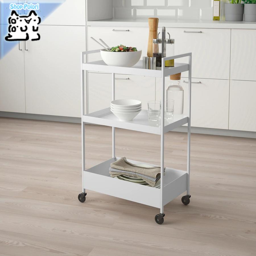イケア IKEA - NISSAFORS -ニッサフォース- ワゴン ホワイト イケア IKEA - NISSAFORS -ニッサフォース- ワゴン ホワイト