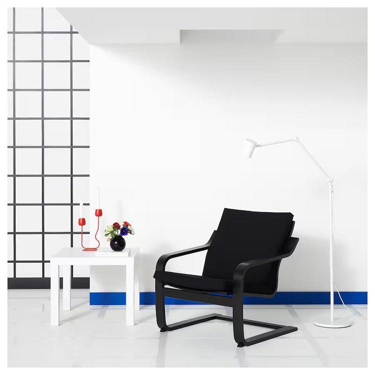 IKEA POENG クッションセット 美品 POÄNG ポエング 子ども用アームチェアクッション, スコーグボー