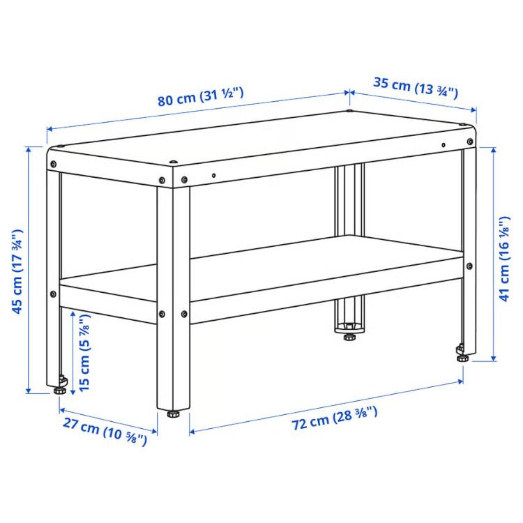 イケア（IKEA） IKEA - - KOLBJORN -コールビョーン- シェルフユニット