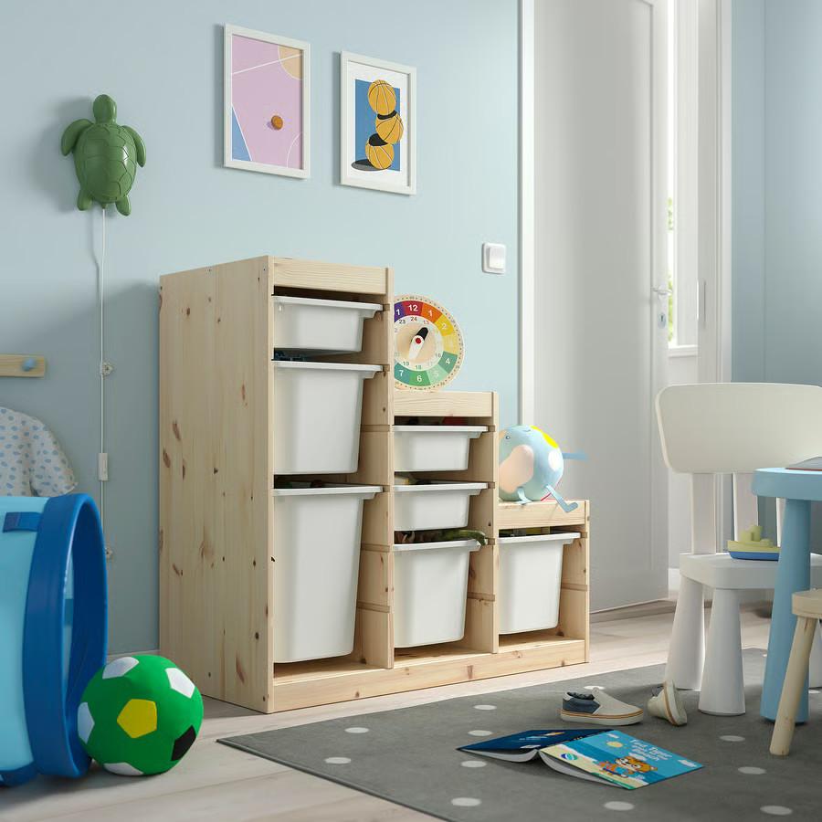 家具インテリア トロファスト ikea 可動棚 木製 IKEA - TROFASTトロ