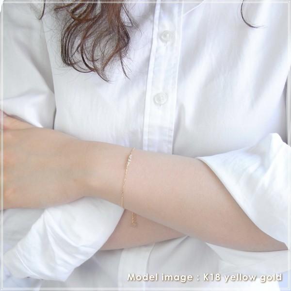 ブレスレット レディース ダイヤモンド 18金 18k k18 プレゼント 記念日 誕生日 30代 40代 50代 60代 彼女 妻 女性 「ダリオ」の画像