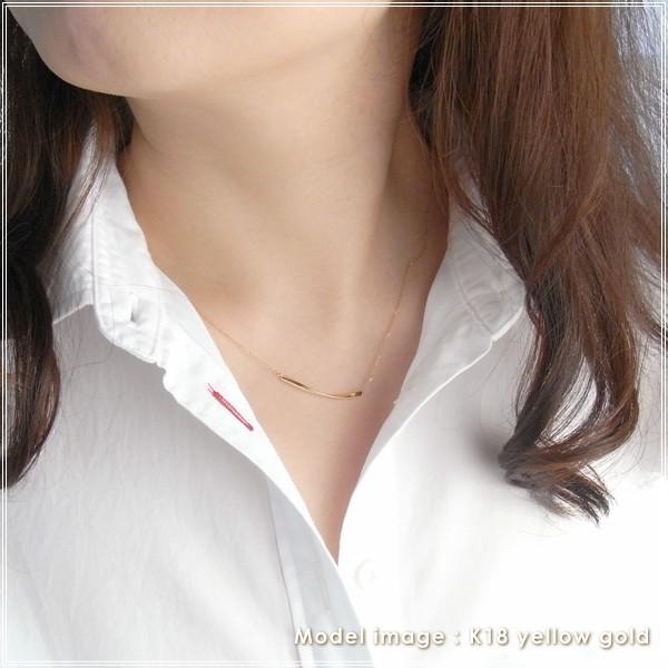 18kネックレス オパール K18ネックレス(10月誕生石)《14T10403》 | 京セラ