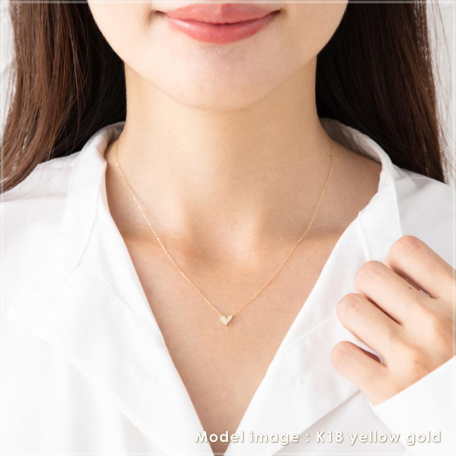 ネックレス レディース ダイヤモンド 18金 K18 18k プレゼント 記念日