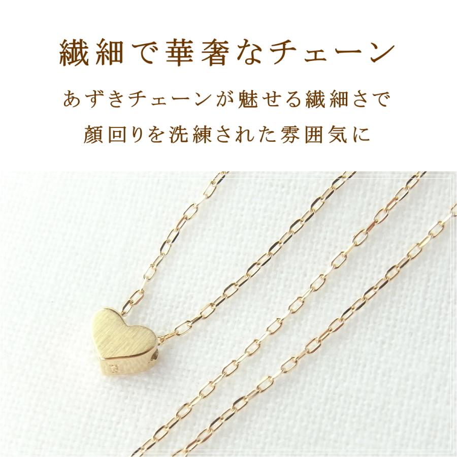 ネックレス レディース 18金 K18 18k プレゼント 記念日 誕生日 30代 40代 50代 60代 彼女 妻 女性「ディタ」 |  | 05
