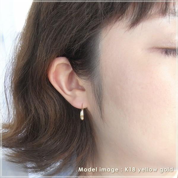 ピアス レディース 18金 ダイヤモンド 18k k18 プレゼント 記念日 誕生日 30代 40代 50代 60代 彼女 妻 女性 「アーモ」の画像
