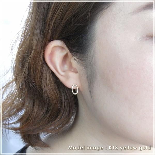 ピアス レディース 18金 ダイヤモンド 18k k18 プレゼント 記念日 誕生日 30代 40代 50代 60代 彼女 妻 女性 「セス」の画像