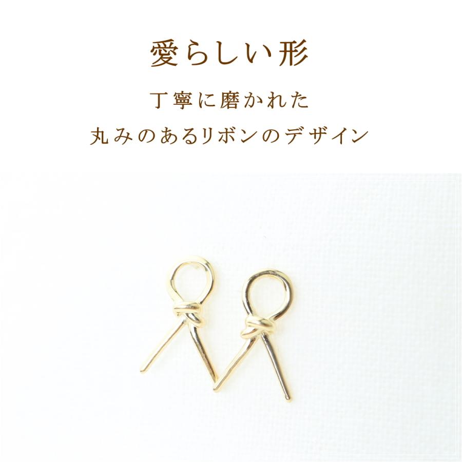 ピアス レディース 18金 18k k18 プレゼント 記念日 誕生日 30代 40代 50代 60代 彼女 妻 女性 「マーヤ」の画像