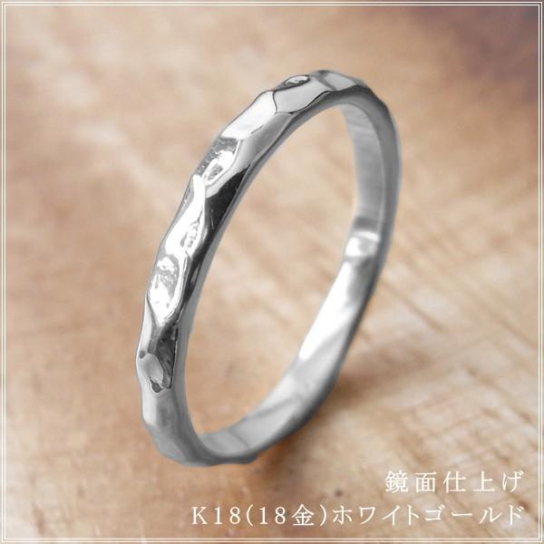 指輪 レディース ピンキーリング 18金 18k k18 プレゼント 記念日 誕生日 30代 40代 50代 60代 彼女 妻 女性 小指 「ミスタ」の画像