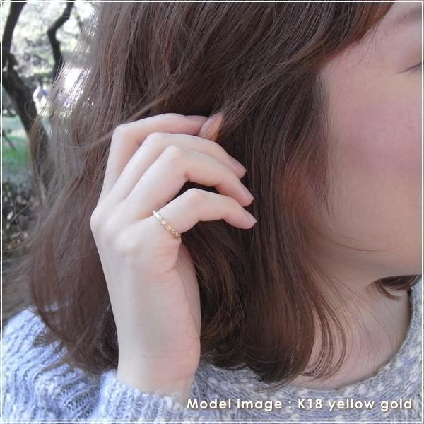 7号18kリング♡小さなダイヤ5つ 楽天市場】18金 リング 7号（ジュエリー・アクセサリー）の通販