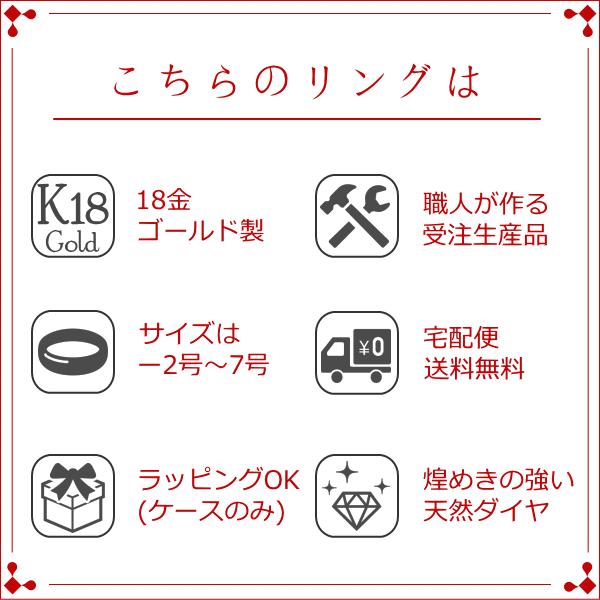 指輪 レディース ピンキーリング ダイヤモンド 18金 18k k18 プレゼント 記念日 誕生日 30代 40代 50代 60代 彼女 妻 女性 「スージー」の画像