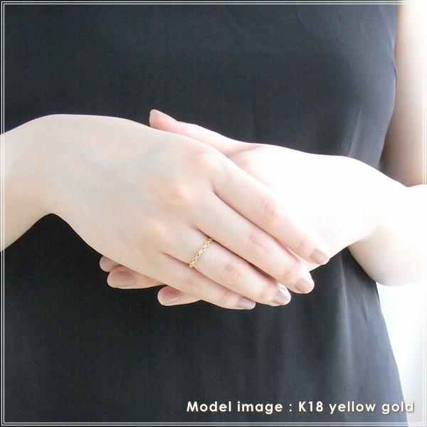 指輪 レディース リング ダイヤモンド 18金 18k k18 プレゼント 記念日 誕生日 30代 40代 50代 60代 彼女 妻 女性 中指 薬指 「エルティ」の画像