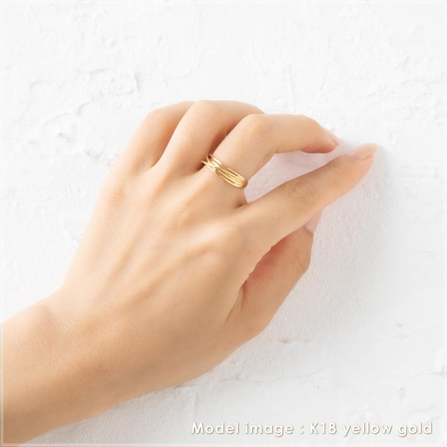 指輪 レディース リング 18金 18k k18 プレゼント 記念日 誕生日 30代