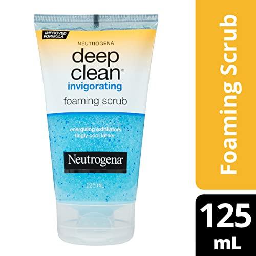 Neutrogena Deep Clean Invigorating Foaming Scrub ニキビのための皮膚の奥までキレイにする洗顔ジェル12｜polupolu-shop｜02