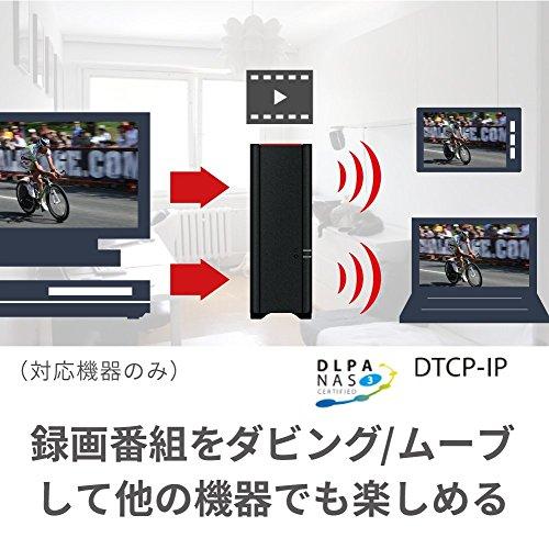 BUFFALO NAS スマホ/タブレット/PC対応 ネットワークHDD 2TB LS210D0201N 【エントリーモデル】 ブラック｜polupolu-shop｜04