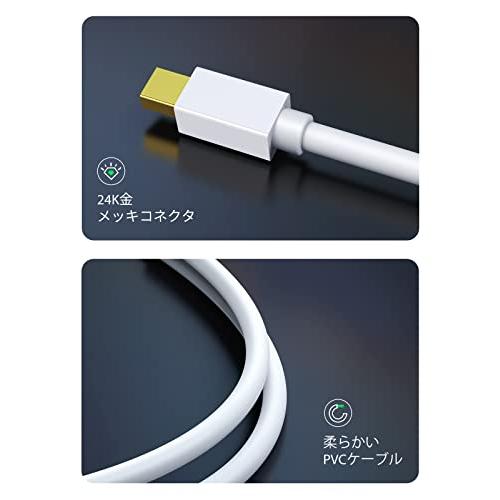 UGREEN Mini DisplayPort to HDMI VGA 変換アダプター 4K@30Hz Macbook Surface Apple i｜polupolu-shop｜07