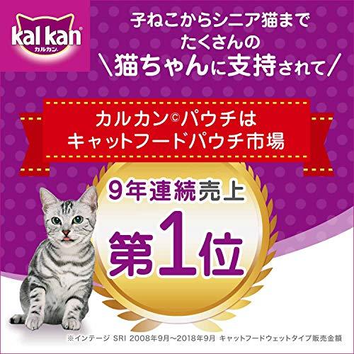 カルカン パウチ 高齢猫用 15歳から まぐろ たい入り 70g×16袋 (まとめ買い) [キャットフード]｜polupolu-shop｜05