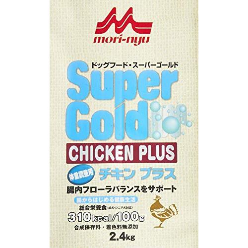 スーパーゴールド Supergold チキンプラス体重調整犬用 2.4kg 2.4キログラム (x 1)｜polupolu-shop｜03