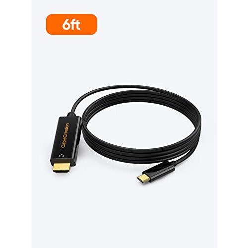 USB Type-C HDMI 変換ケーブル,CableCreation 4K USB-C HDMI ケーブル Thunderbolt 3 スマホとテ｜polupolu-shop｜08