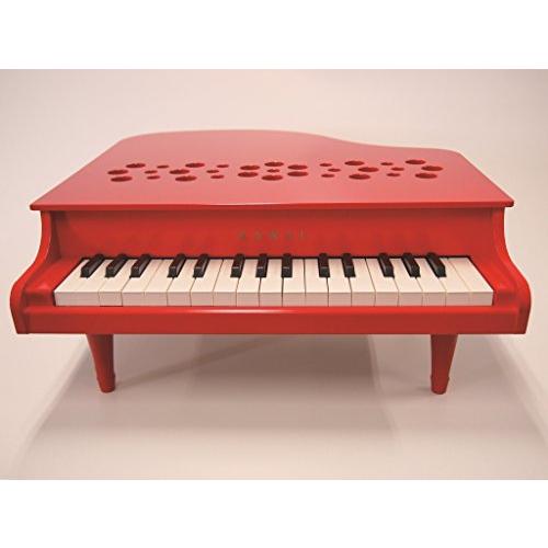 KAWAI ミニピアノP-32 レッド 本体サイズ:幅42.50cm×高さ18.50cm×奥行45.00cm 1163｜polupolu-shop｜02