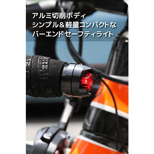 キャットアイ(CAT EYE) ORB LEDバーエンドセーフティライト SL-LD160-R-BE 自転車｜polupolu-shop｜02