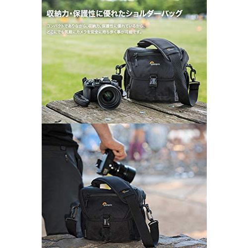 Lowepro ショルダーバッグ ノバ200AW II 12.8L ブラック LP37142-PWW｜polupolu-shop｜02