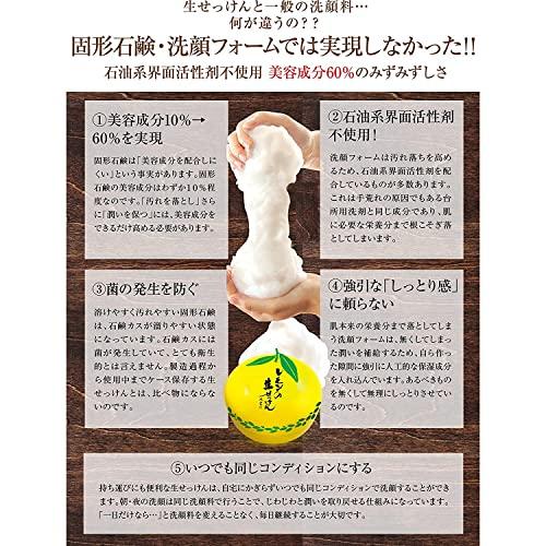 美香柑 レモンの生せっけん 50g [洗顔石けん 美容保湿成分60%配合 朝晩ご使用 約30日分]｜polupolu-shop｜08