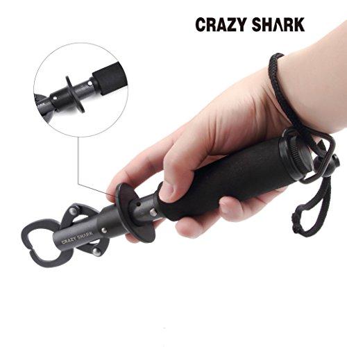 CRAZY SHARK フィッシュグリップ フィッシュキャッチャー 魚掴み器 魚つかみ 軽量 フィッシュグリッパー ステンレス 多機能ツール 携帯便利｜polupolu-shop｜04