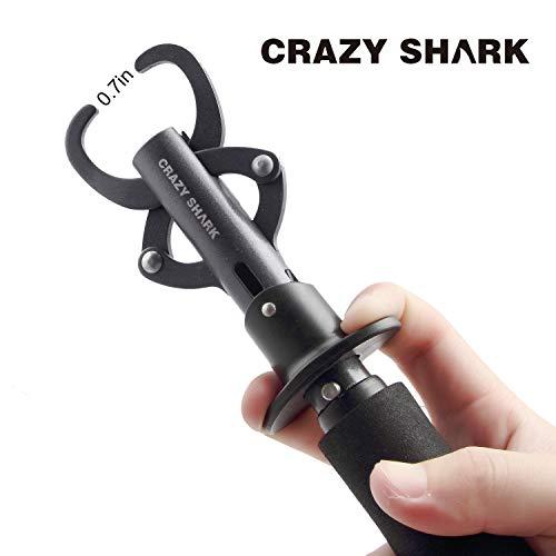 CRAZY SHARK フィッシュグリップ フィッシュキャッチャー 魚掴み器 魚つかみ 軽量 フィッシュグリッパー ステンレス 多機能ツール 携帯便利｜polupolu-shop｜06