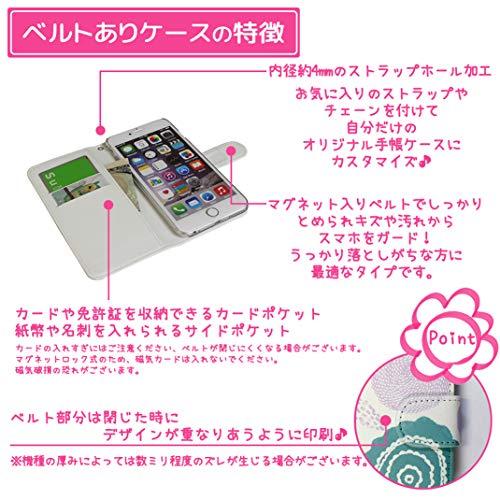 mitas iPhone XR ケース 手帳型 キノコ きのこ 茸 レッド (399) SC-0208-RD/iPhone XR｜polupolu-shop｜03