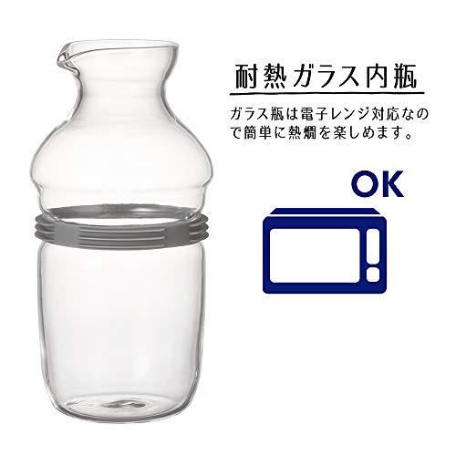 ドウシシャ 徳利 ホワイト 360ml ON℃Zone(オンドゾーン) 飲みごこち とっくり 線 OZNN-360SE｜polupolu-shop｜04