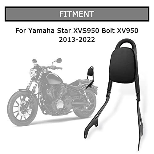 ヤマハ ボルト XVS 950 専用 シーシーバー 背もたれ バックレスト パッド付き オートバイ用 荷物ラック 対応 ヤマハ スター Star XV｜polupolu-shop｜02