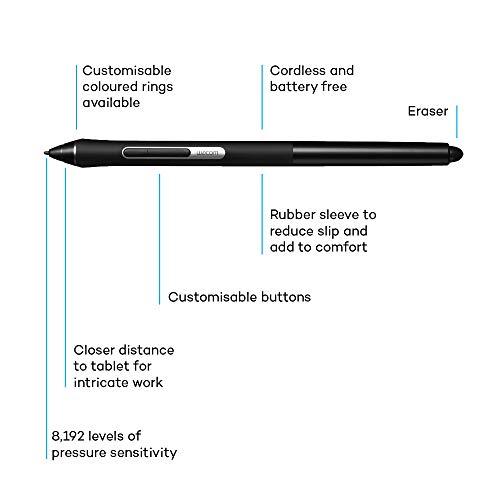 ワコム Wacom Pro Pen slim (Pro Pen 2シリーズ) ブラック KP301E00DZ｜polupolu-shop｜03